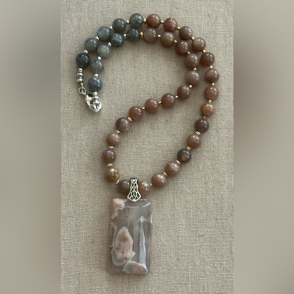 24 inch Mixed bead necklace NWOT - Picture 2 of 14